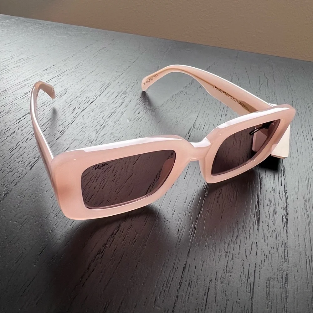 Reality Wanderlust Pink Sunglasses - 100% Recycled Material
